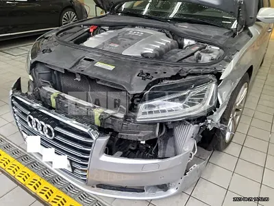 Photo 1 of 20: 2015 Audi A8 60 TDI quattro, VIN WAUZZZ4H3FN024819 — Korean insurance auction