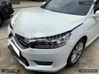 Photo 1 of 22: 2015 Honda Accord 2.4, VIN 1HGCR2680FA510591 — Korean insurance auction