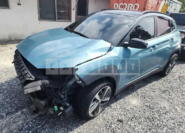 Photo 2 of 25: 2018 Hyundai Kona, VIN KMHK5816GJU189103 — Korean insurance auction