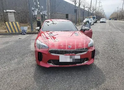 Photo 1 of 7: 2018 Kia Stinger 2.0, VIN KNAE351ABJS034960 — Korean insurance auction