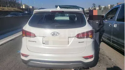Photo 1 of 10: 2015 Hyundai Santa Fe DM Diesel — Korean insurance auction