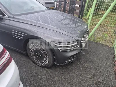 Photo 1 of 24: 2020 Genesis G80, VIN KMTGB41CDMU026384 — Korean insurance auction