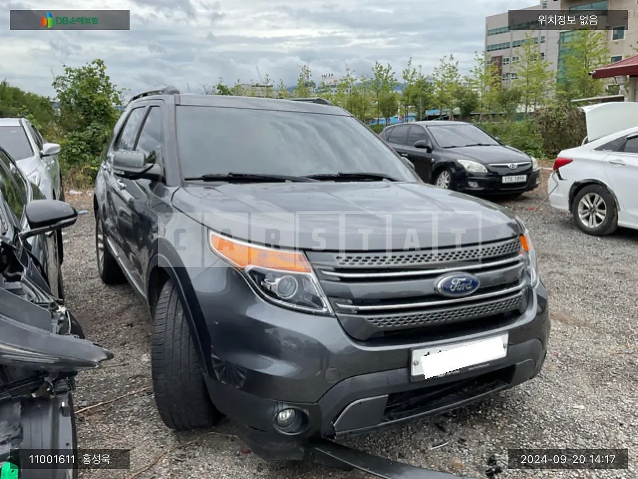 Photo 2 of 11: 2015 Ford Explorer, VIN 1FM5K7D93FGC00416 — Korean insurance auction