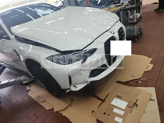 Photo 2 of 47: 2024 BMW M4 Competition M xDrive, VIN WBS41AZ07RCN09465 — Korean insurance auction