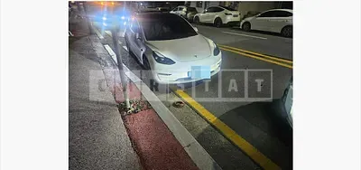 Photo 1 of 6: 2021 Tesla Model 3 Long Range — Korean insurance auction