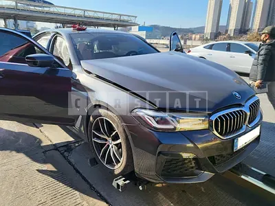 Photo 1 of 12: 2022 BMW 520i, VIN WBA11BH07PCL49552 — Korean insurance auction