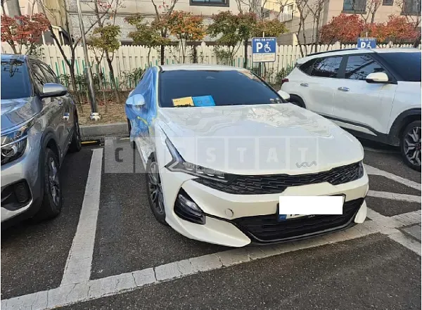Photo 2 of 15: 2022 Kia K5, VIN AG741BBNA19786025 — Korean insurance auction