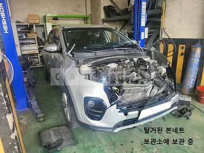 Photo 1 of 39: 2017 Kia Sportage, VIN KNAPM813BJK319722 — Korean insurance auction