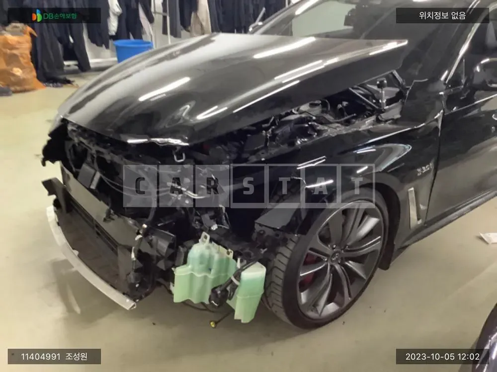 Photo 2 of 7: 2018 Infiniti Nissan Q60, VIN JNKFV7EK3JM630005 — Korean insurance auction
