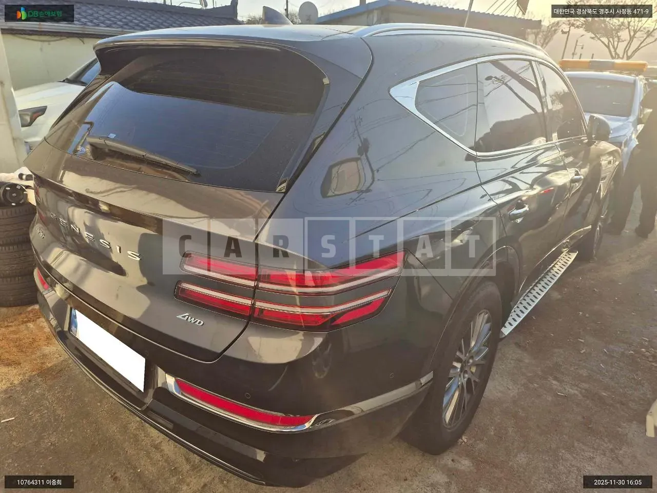 Photo 2 of 19: 2021 Genesis GV80 3.0 (Diesel), VIN KMTHB81DDMU055058 — Korean insurance auction