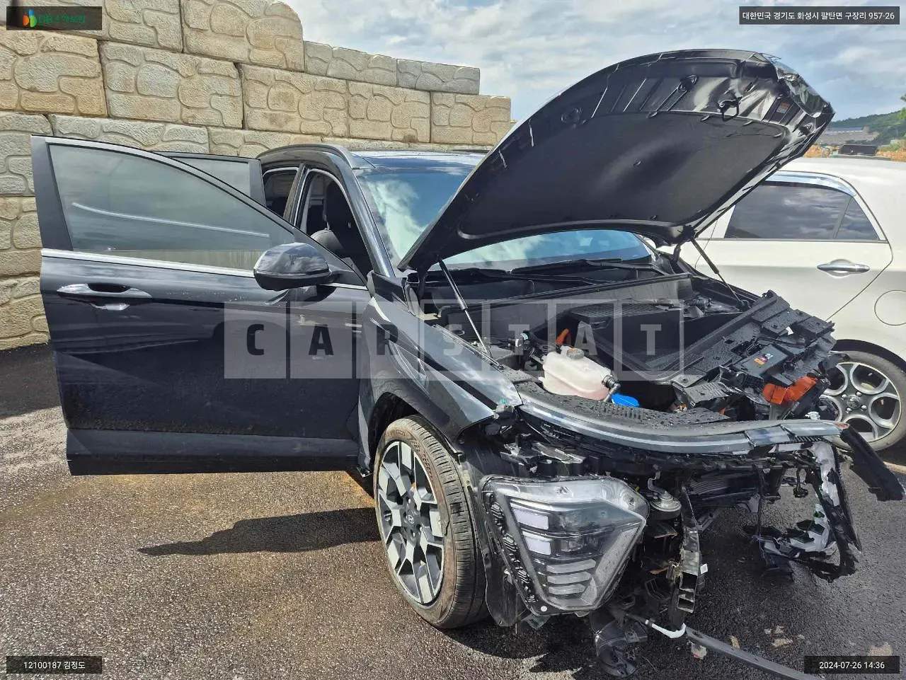 Photo 2 of 13: 2024 Hyundai Kona Electric, VIN KMHHE816FRU007239 — Korean insurance auction