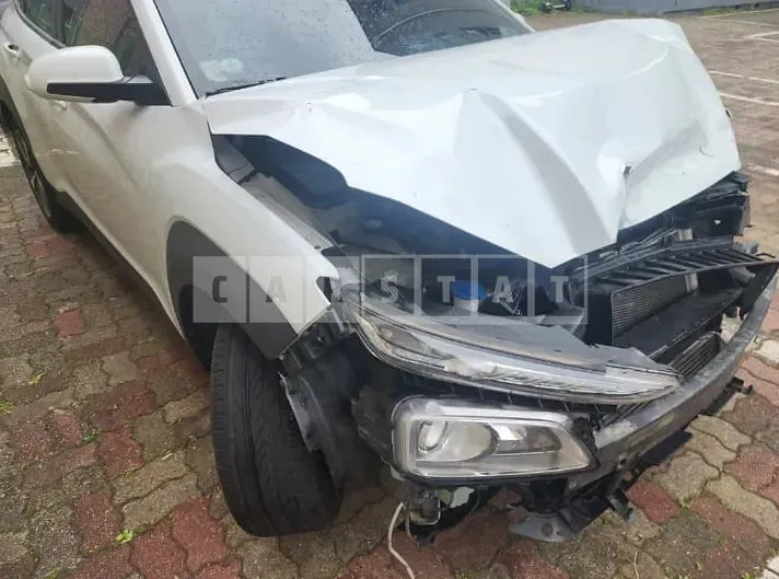 Photo 2 of 11: 2018 Hyundai Kona, VIN KMHK4815GJU243483 — Korean insurance auction
