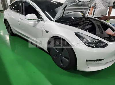 Photo 1 of 6: 2020 Tesla Model 3 Standard Rangeplus RWD, VIN 5YJ3E1EA2LF726535 — Korean insurance auction