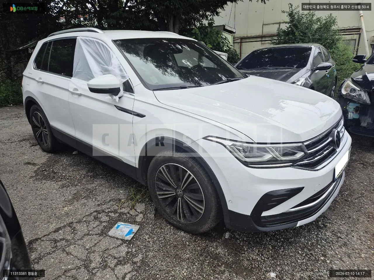 Photo 2 of 15: 2022 Volkswagen Tiguan 2.0 TDI, VIN WVGZZZ5NZNW009044 — Korean insurance auction