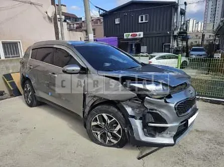 Photo 2 of 8: 2018 Kia Sportage, VIN KNAP681ABKK605565 — Korean insurance auction