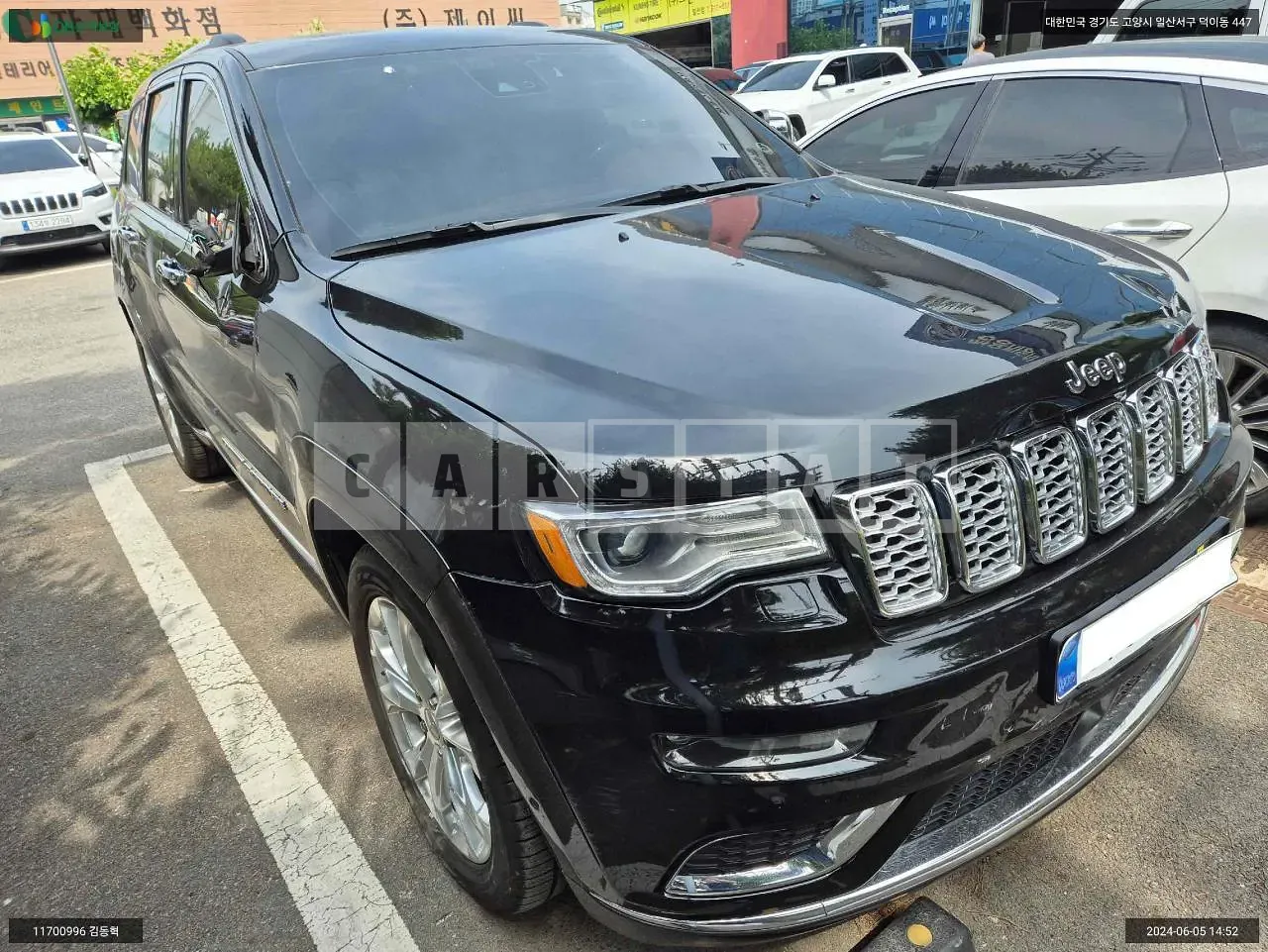 Photo 2 of 23: 2020 Jeep Grand Cherokee, VIN 1C4RJFJG7LC399379 — Korean insurance auction