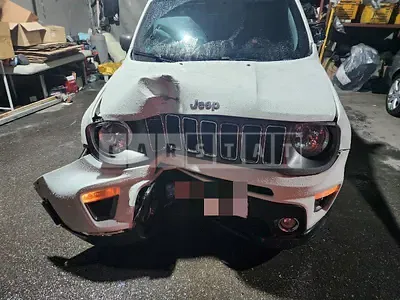Photo 1 of 9: 2021 Jeep Zip Renegade 2.4 FWD, VIN 1C4NJCDB4MPN19985 — Korean insurance auction