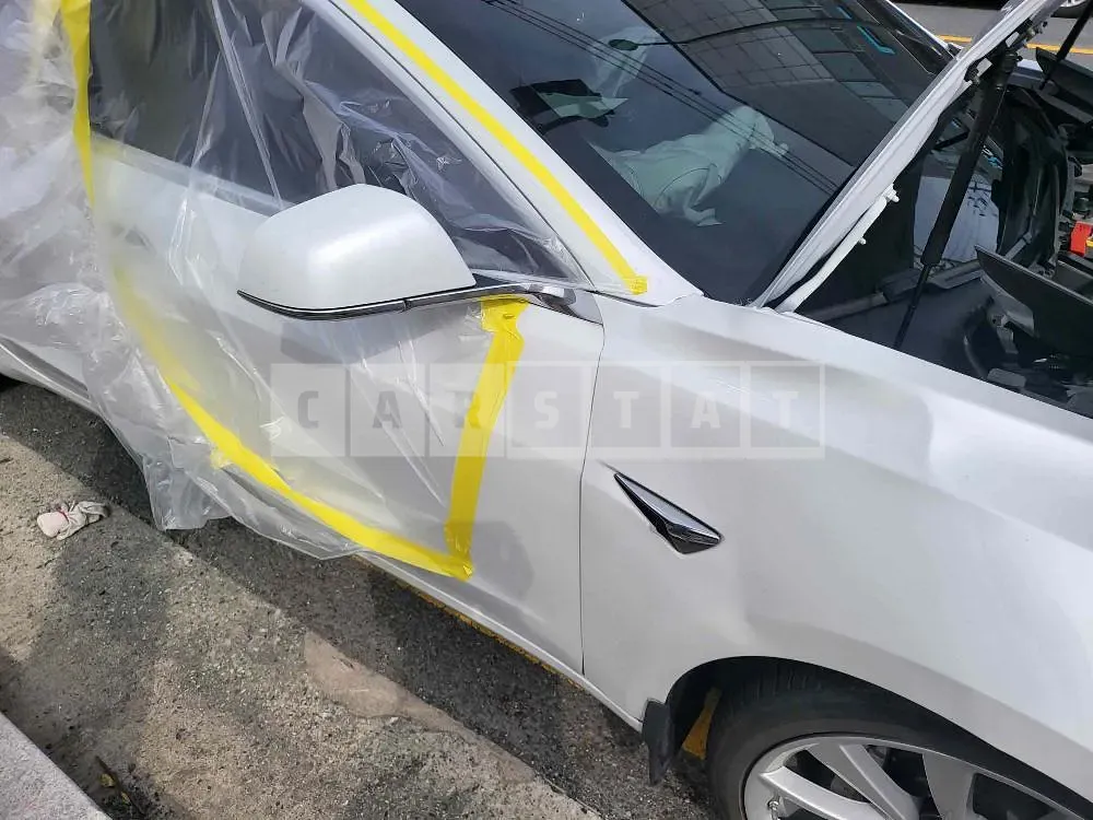 Photo 2 of 19: 2020 Tesla Model 3 Long Range, VIN 5YJ3E1EBXLF692496 — Korean insurance auction