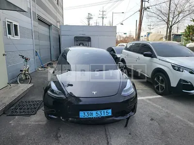 Photo 1 of 50: 2022 Tesla Model 3 Long Range, VIN 5YJ3E1EB7NF149254 — Korean insurance auction