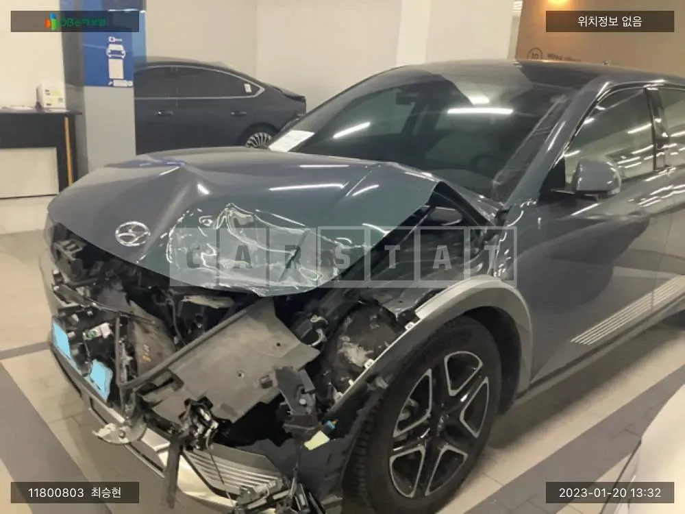 Photo 2 of 11: 2021 Hyundai IONIQ 5, VIN KMHKR81AFNU003968 — Korean insurance auction