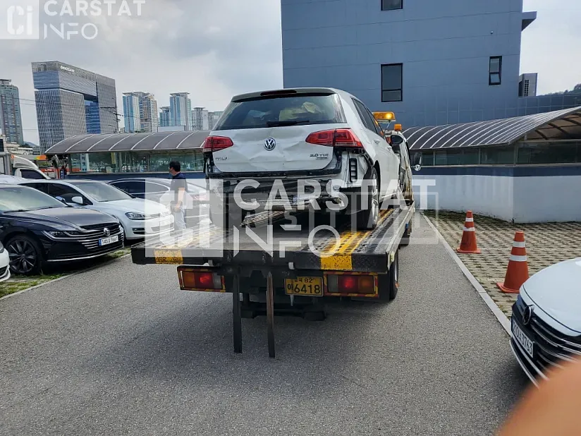 Photo 2 of 6: 2016 Volkswagen Golf 2.0 TDI BMT, VIN WVWZZZAUZGW179931 — Korean insurance auction