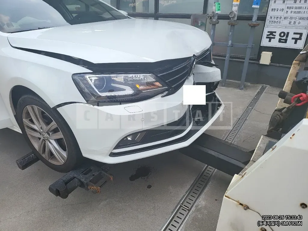 Photo 2 of 13: 2015 Volkswagen Jetta 2.0 TDI BMT Premium, VIN WVWZZZ16ZFM031708 — Korean insurance auction