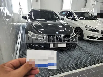 Photo 1 of 5: 2016 BMW 730d xDrive, VIN WBA7C4104GG526173 — Korean insurance auction