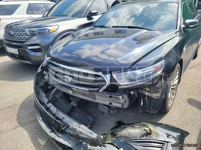 Photo 1 of 12: 2015 Ford Taurus, VIN 1FAHP2F94FG123516 — Korean insurance auction