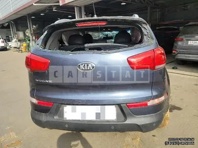 Photo 1 of 11: 2015 Kia Sportage R 4WD, VIN KNAPC813DGK806471 — Korean insurance auction