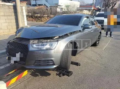 Photo 1 of 15: 2016 Audi A4 45 TFSI, VIN WAUZZZF40GA067954 — Korean insurance auction