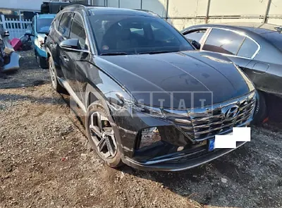 Photo 1 of 50: 2023 Hyundai Tucson, VIN KMHJE81BHPU258045 — Korean insurance auction