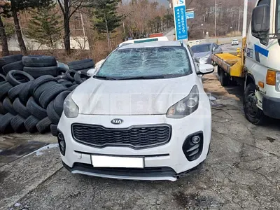 Photo 1 of 12: 2016 Kia Sportage, VIN KNAPM813DGK038821 — Korean insurance auction