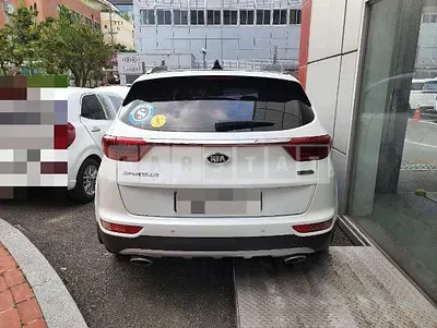 Photo 1 of 16: 2017 Kia Sportage, VIN KNAPM813BJK423692 — Korean insurance auction