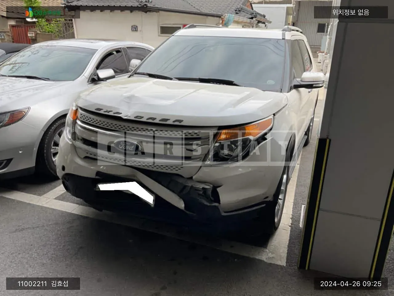 Photo 2 of 36: 2015 Ford Explorer, VIN 1FM5K8F86FGC00453 — Korean insurance auction