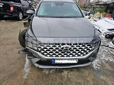 Photo 1 of 30: 2021 Hyundai Santa Fe, VIN KMHS281LGMU385254 — Korean insurance auction
