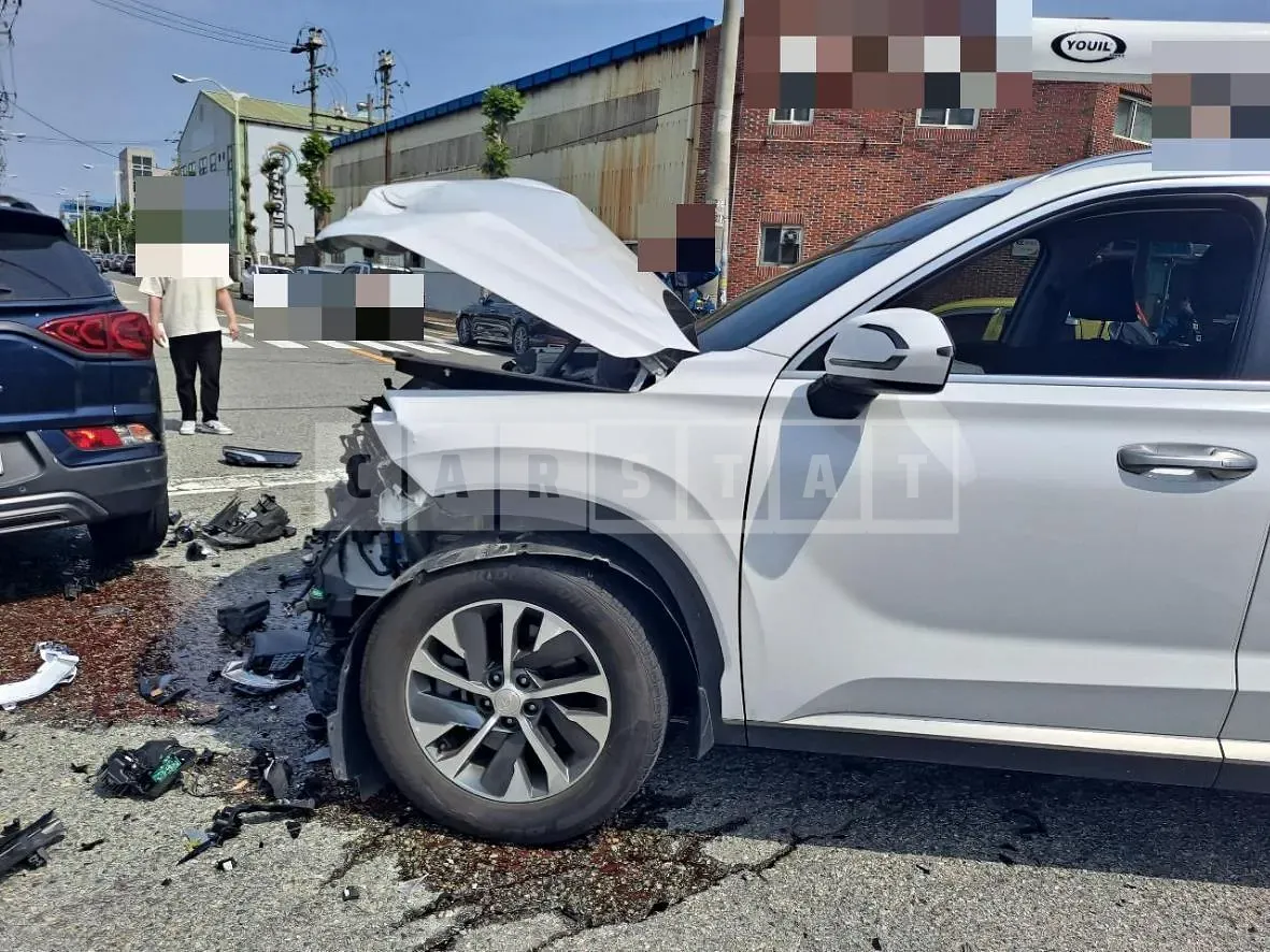 Photo 2 of 9: 2022 Hyundai Palisade 2.2 (2WD) — Korean insurance auction