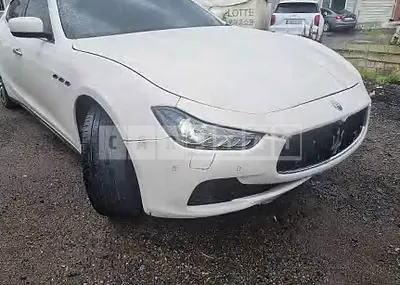 Photo 1 of 22: 2016 Maserati Ghibli Diesel, VIN ZAM57TSAXG1192214 — Korean insurance auction