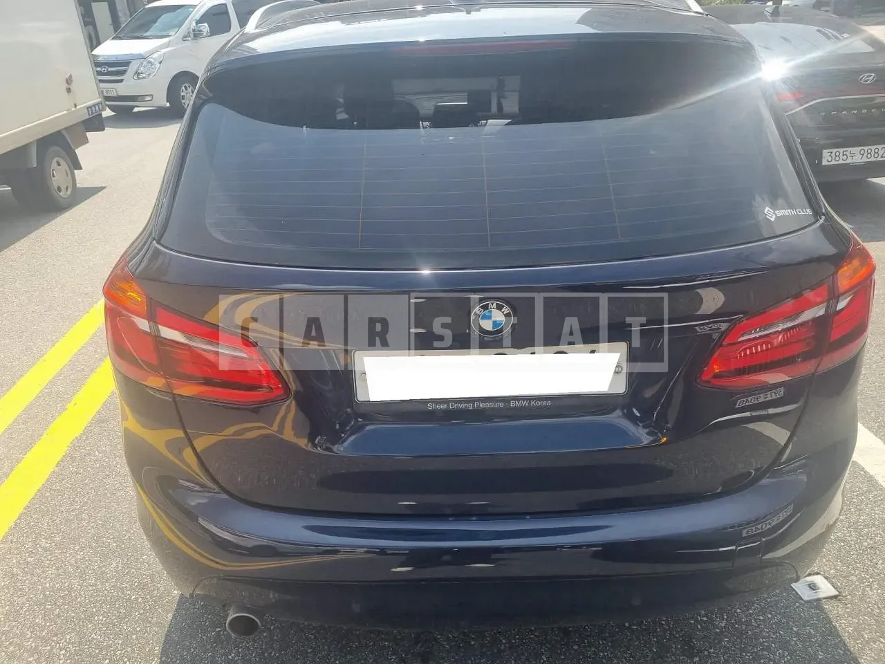Photo 2 of 8: 2018 BMW Active Tourer, VIN WBA2C1103J7A35922 — Korean insurance auction