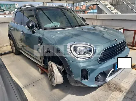 Photo 2 of 25: 2022 MINI Cooper Countryman, VIN WMW31BR08N3N62353 — Korean insurance auction