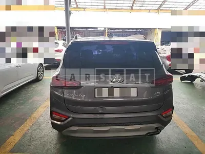 Photo 1 of 11: 2019 Hyundai Santa Fe, VIN KMHS381ABKU166231 — Korean insurance auction