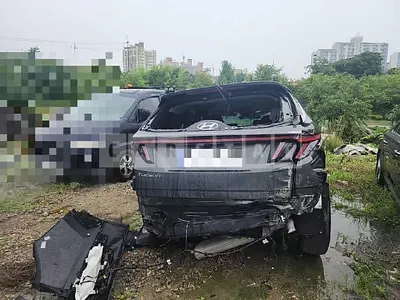 Photo 1 of 7: 2021 Hyundai Tucson Hybrid — Korean insurance auction