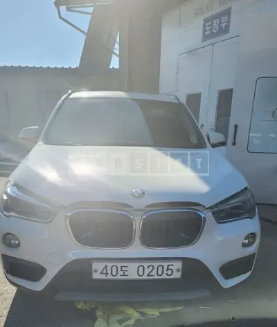 Photo 1 of 12: 2016 BMW X1 xDrive 18d, VIN WBAHT9101G5F16684 — Korean insurance auction
