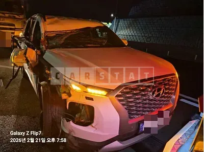 Photo 1 of 8: 2022 Hyundai Palisade Diesel — Korean insurance auction
