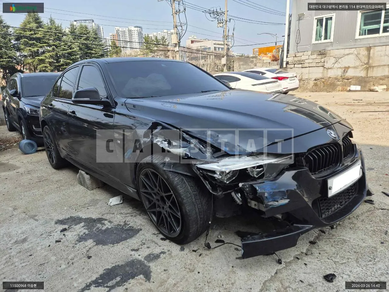 Photo 2 of 46: 2018 BMW 320d M Sport Package, VIN WBA8C5107JK736040 — Korean insurance auction