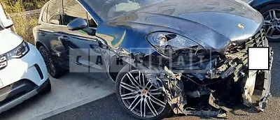 Photo 1 of 26: 2017 Porsche Macan S, VIN WP1AD2951HLB70864 — Korean insurance auction