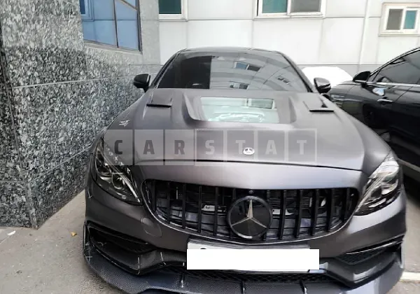 Photo 2 of 50: 2018 Mercedes-Benz C63 AMG Coupe, VIN WDDWJ8GB8JF631886 — Korean insurance auction
