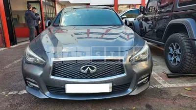 Photo 1 of 30: 2015 Infiniti Q50 2.2d, VIN JNKDV71E1FM531391 — Korean insurance auction