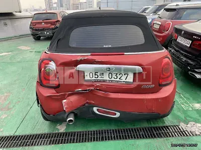 Photo 1 of 9: 2016 MINI Cooper Convertible, VIN WMWWG5106G3A80110 — Korean insurance auction