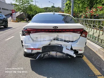 Photo 1 of 17: 2021 Kia K5, VIN KNAG241ABMA125843 — Korean insurance auction