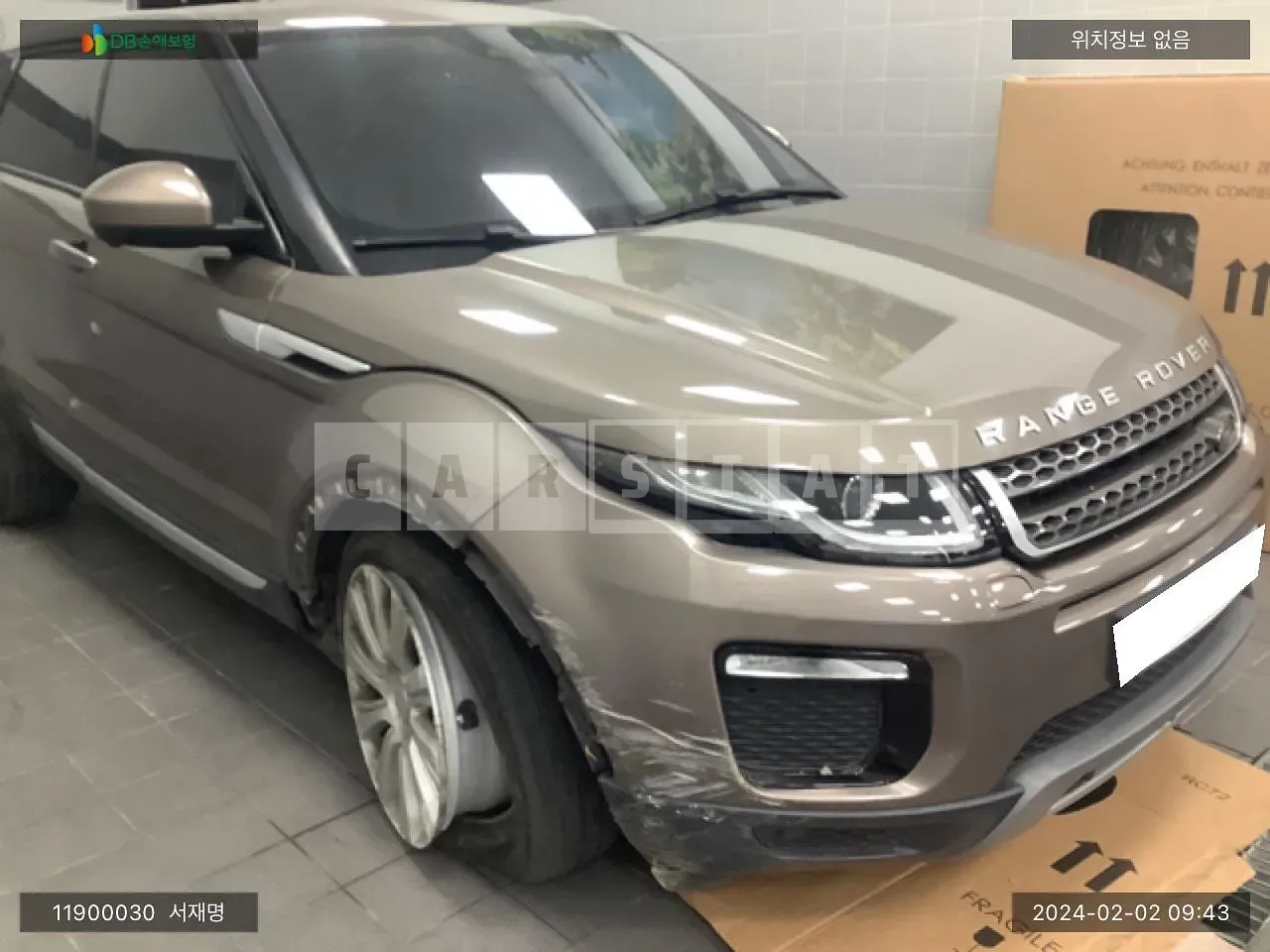 Photo 2 of 16: 2018 Land Rover Range Rover Evoque 2.0d, VIN SALVA2BN7JH303411 — Korean insurance auction